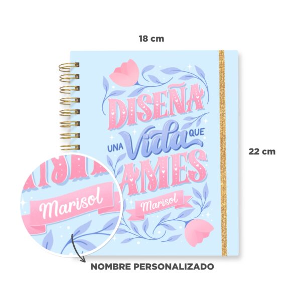 PLANNER ATEMPORAL #12 "Diseña una vida que ames" - Imagen 2