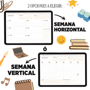 AGENDA DIGITAL MAESTROS 2026 - 2027 COLORES NEUTROS: imagen 3