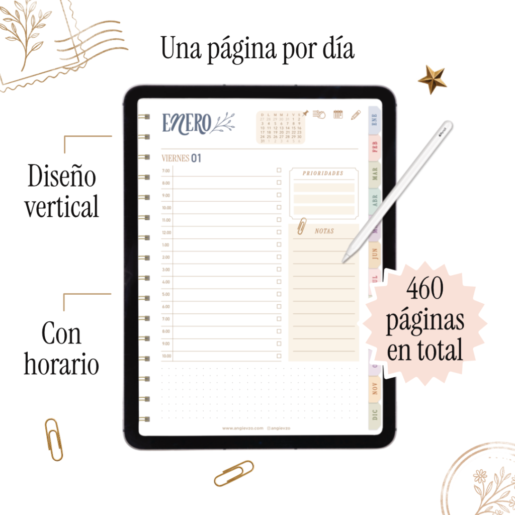 AGENDA DIGITAL 2027 DIARIA (VERTICAL)