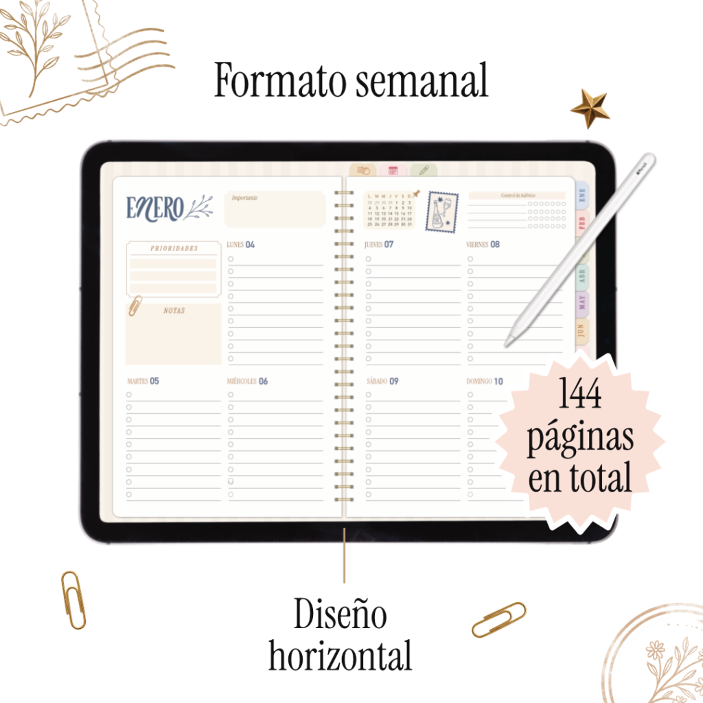 AGENDA DIGITAL 2027 SEMANAL (HORIZONTAL)