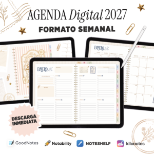 AGENDA DIGITAL 2027 SEMANAL (HORIZONTAL): imagen 1