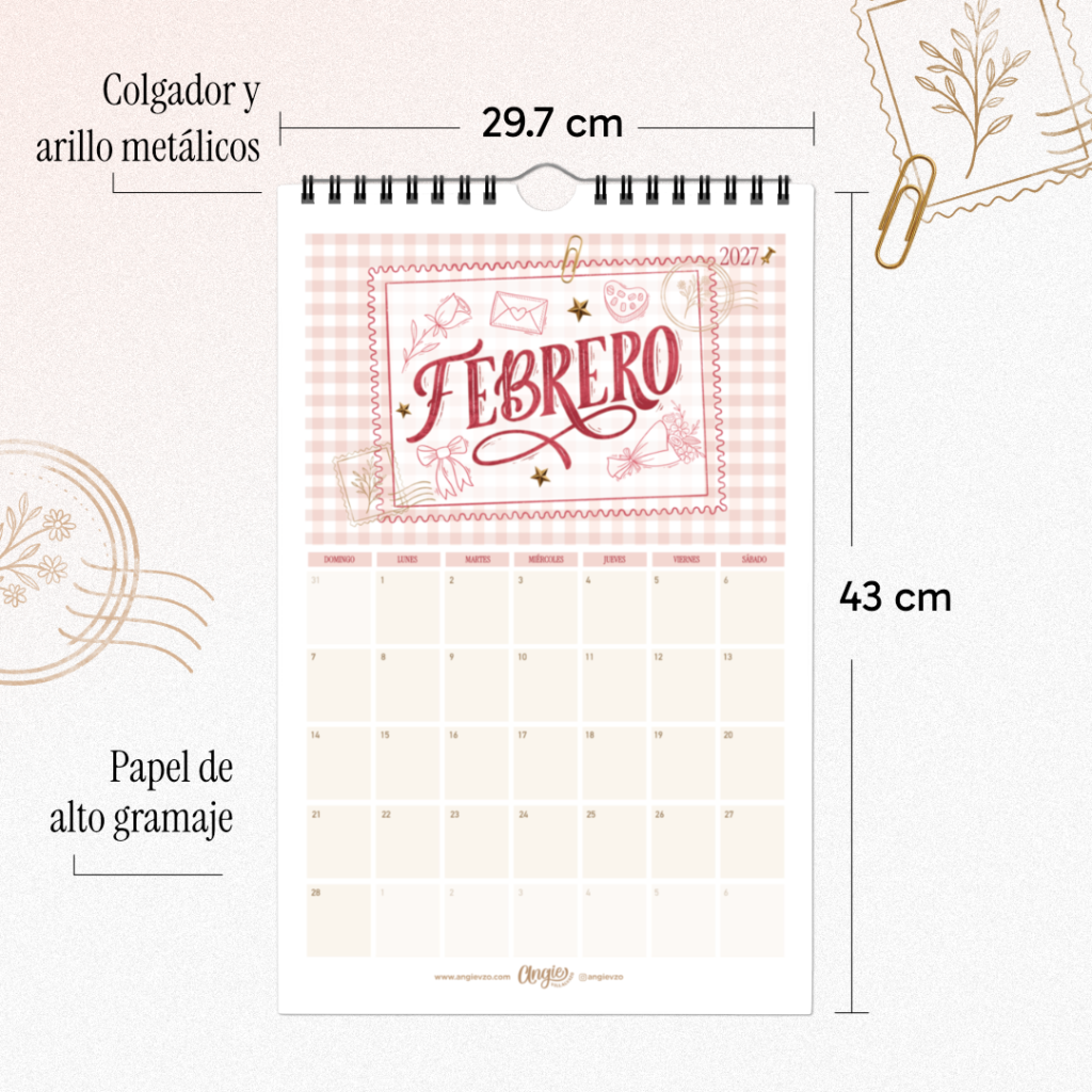 CALENDARIO 2027